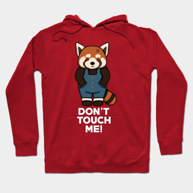 Not Friendly Do Not Touch Hoodie by Luna Illustration